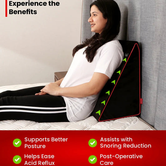 Dr. Ortho Wedge Pillow for Comfort and Support | Improve Your Sleep