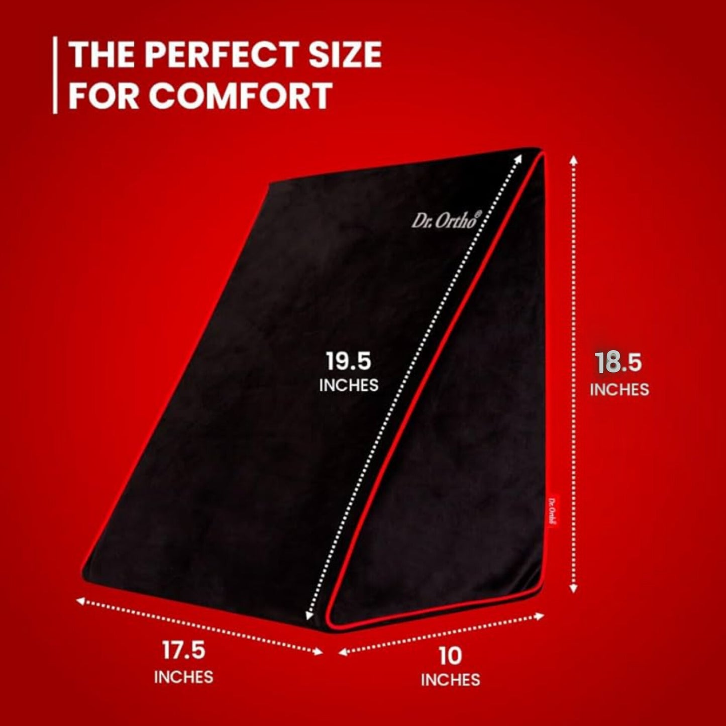 Dr. Ortho Wedge Pillow for Comfort and Support | Improve Your Sleep